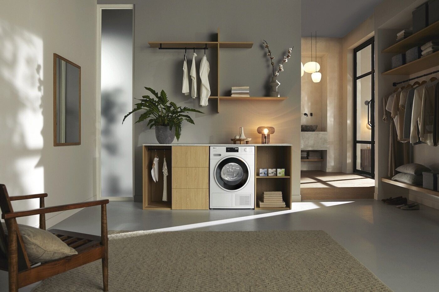 Uscator de rufe Miele TSH783WP EcoSpeed&amp;9kg